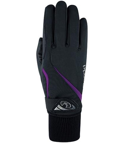 Roeckl Winterhandschuh Wismar-black/purple