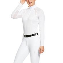 Ariat Turniershirt Sunstopper 2.0 longsleeve-white