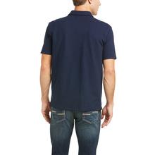 Ariat Polo Shirt Medal Men-navy - 0