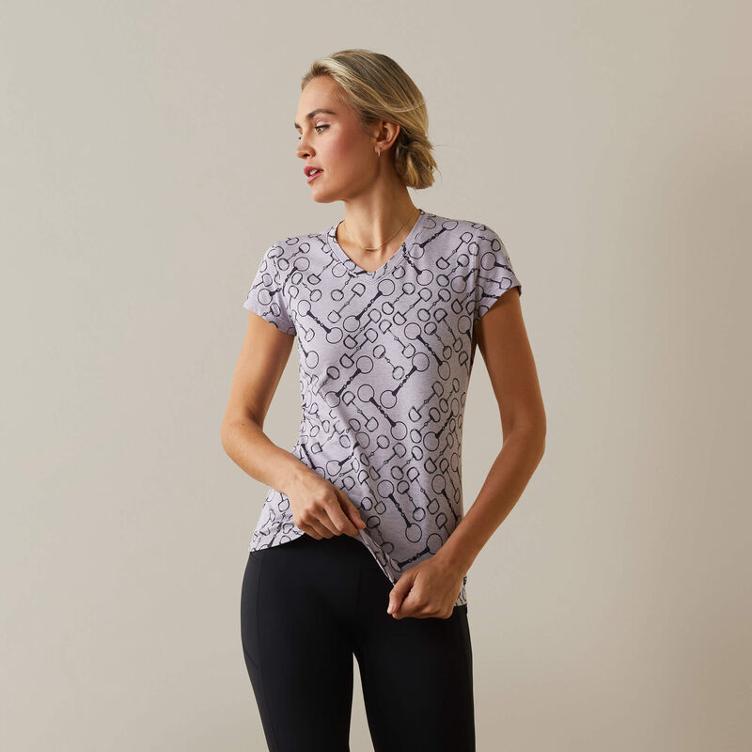 Ariat Shirt Snaffle-lavender