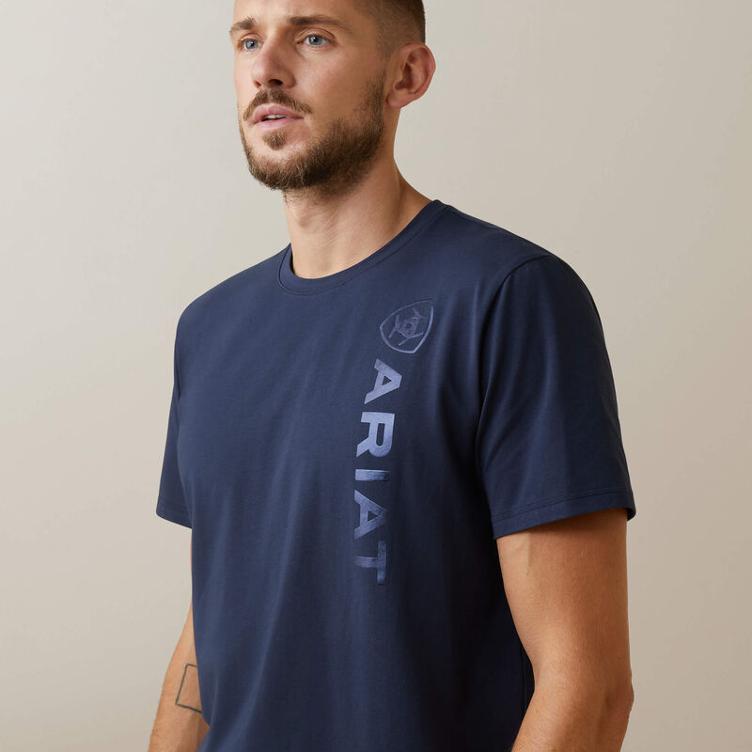 Ariat Shirt Men-navy
