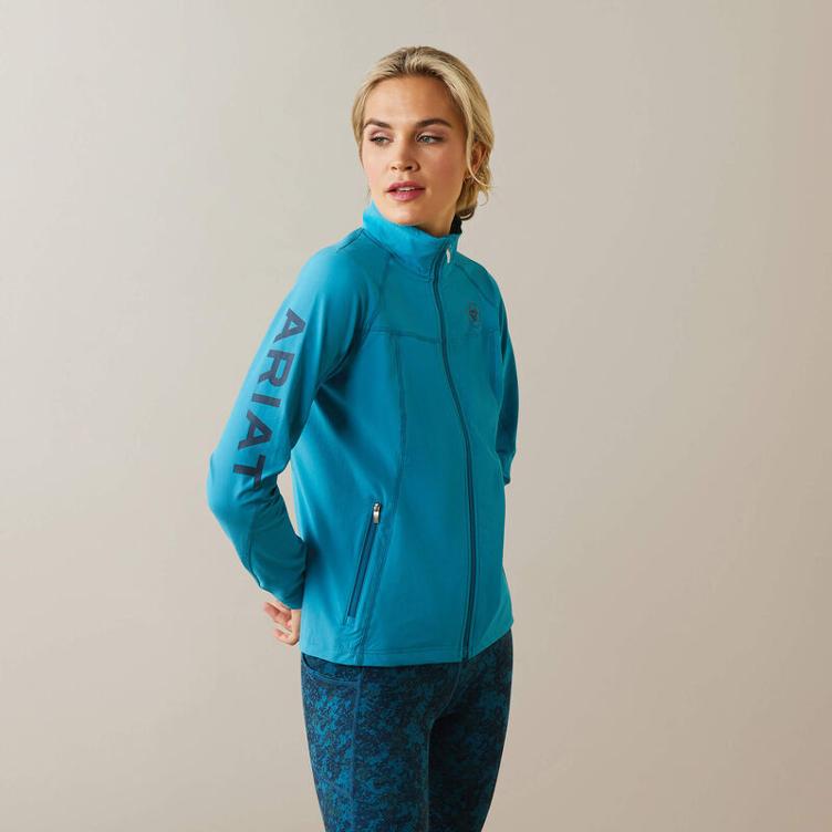 Ariat Softshelljacke Agile-mosaic blue
