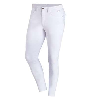 Schockemöhle Reithose Herren Phoenix Kniegrip-white