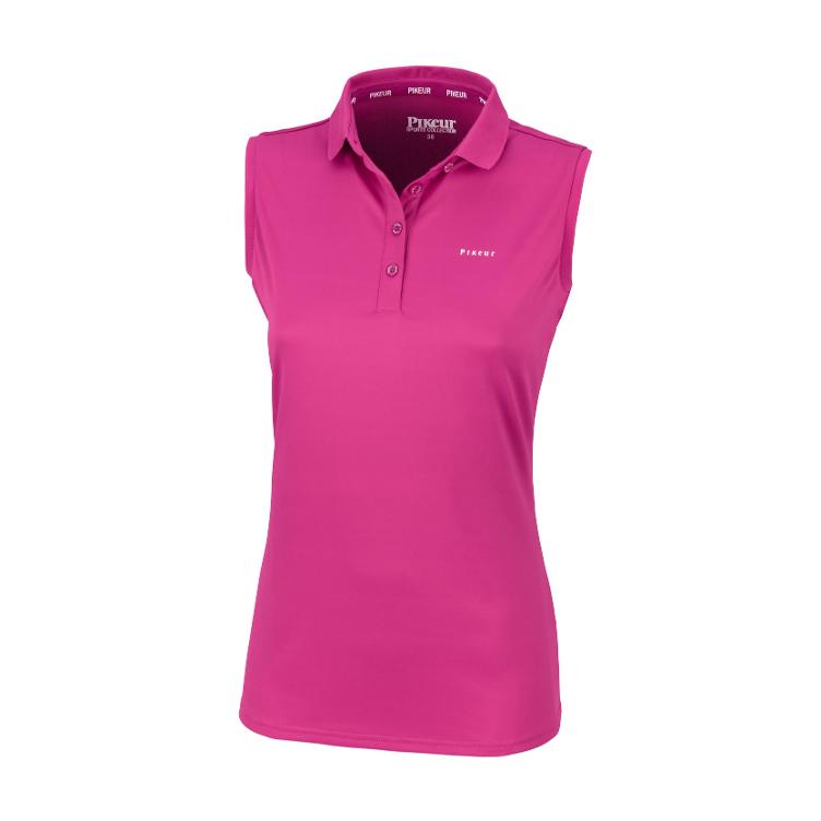 Pikeur Poloshirt ärmellos Jarla-hot pink