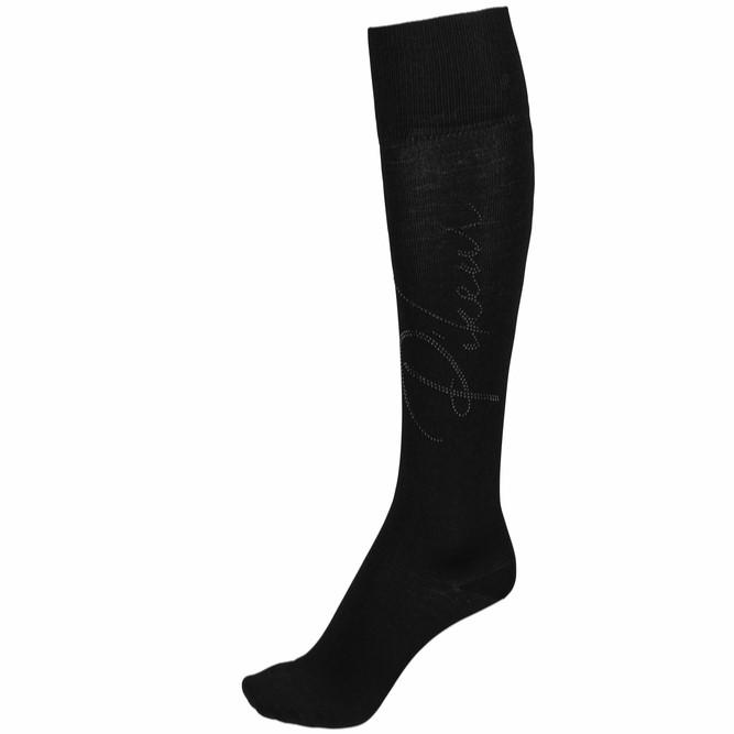 Pikeur Kniestrumpf M.Studs-black