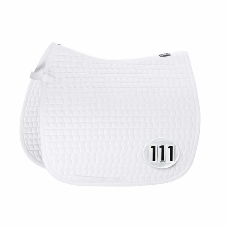 Eskadron Startnummernset Velco 3 Core-white