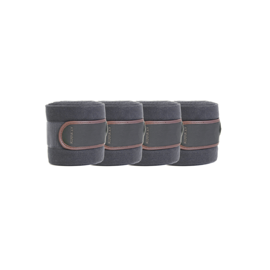 Kentucky Fleecebandagen 4er Set-grey