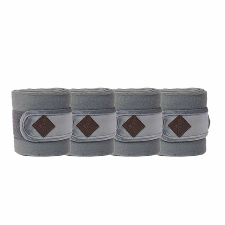 Kentucky Fleecebandagen Velvet-grey