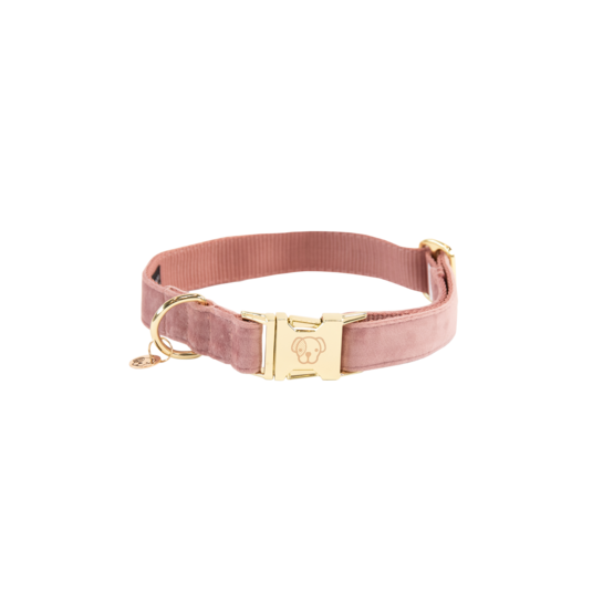 Halsband Velvet-old rose