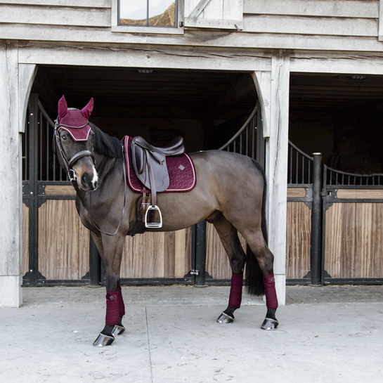 Kentucky Schabracke Velvet-bordeaux - 1