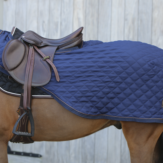 Kentucky Ausreitdecke 160gr-navy - 1