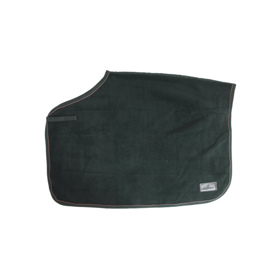 Kentucky Ausreitdecke quadrat heavy fleece-dark green