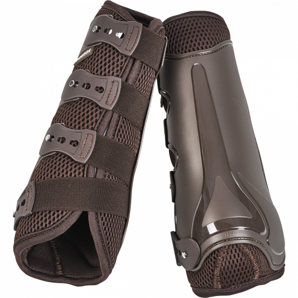 Busse Gamaschen Dressage Pro Mesh-brown