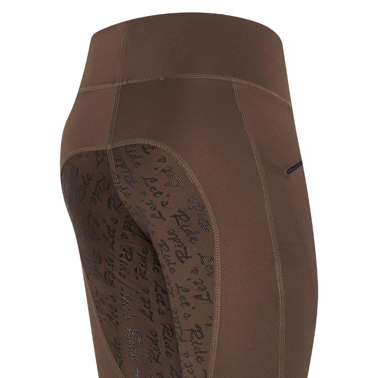 Eurostar Easyrider Kinder Leggins Dietse Winter Vollgrip-mocca - 0