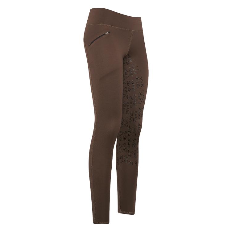 Eurostar Easyrider Kinder Leggins Dietse Winter Vollgrip-mocca