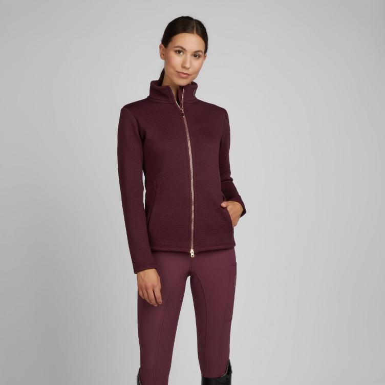 Eskadron Zip Shirt Heritage 23/24-cassis
