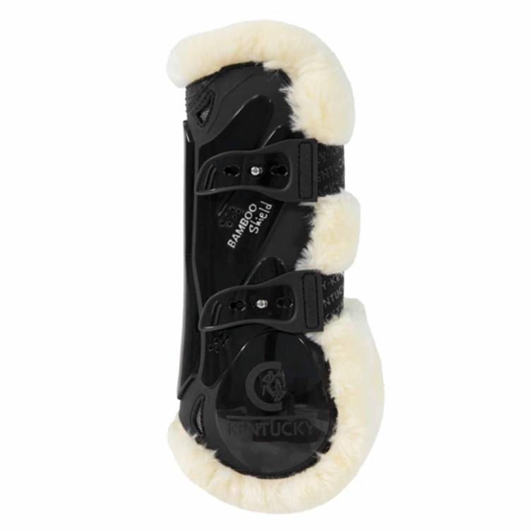 Kentucky Springgamaschen Bamboo vegan Fell-black