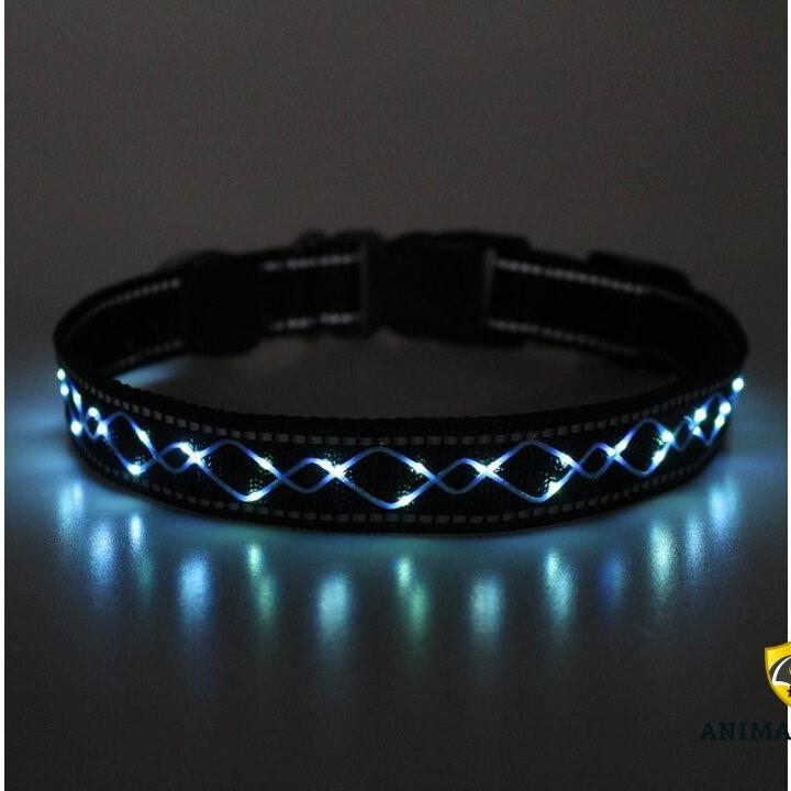Animal Light Leucht-Halsband Finia 2.1-blau