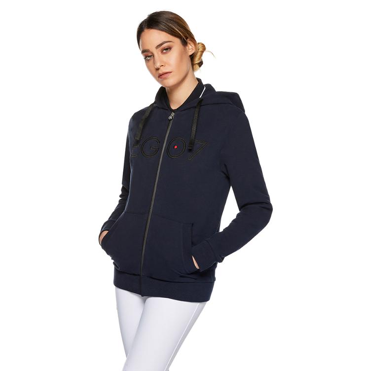 Ego7 Zip Sweat - navy