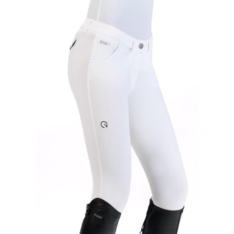 Ego7 Jumping PT Kniegrip Damen - white
