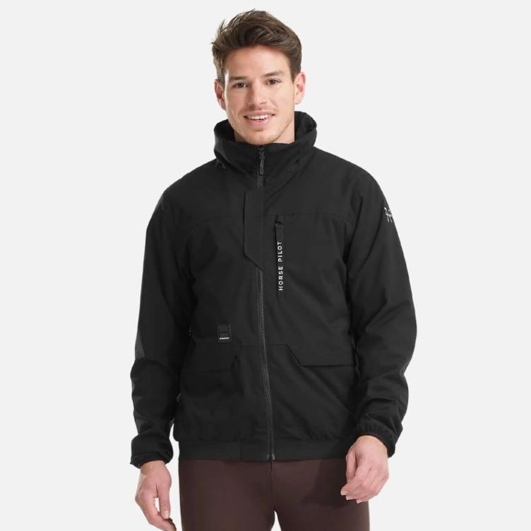 Horse Pilot Bombers Airbag Compatible Men-black