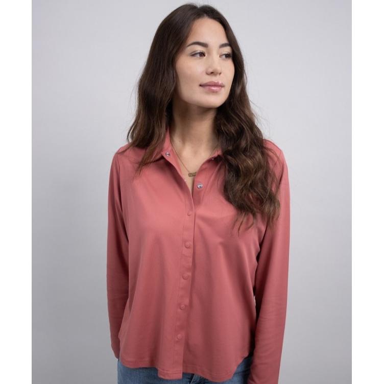 Harcour Bluse Sharly LS-old pink