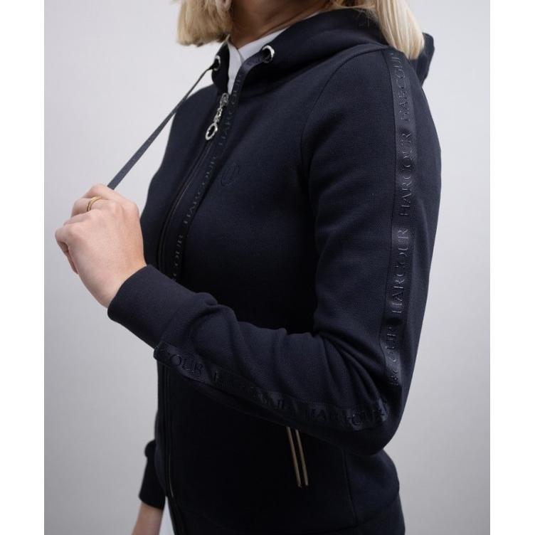 Harcour Zip-Hoodie Sultan-navy - 0