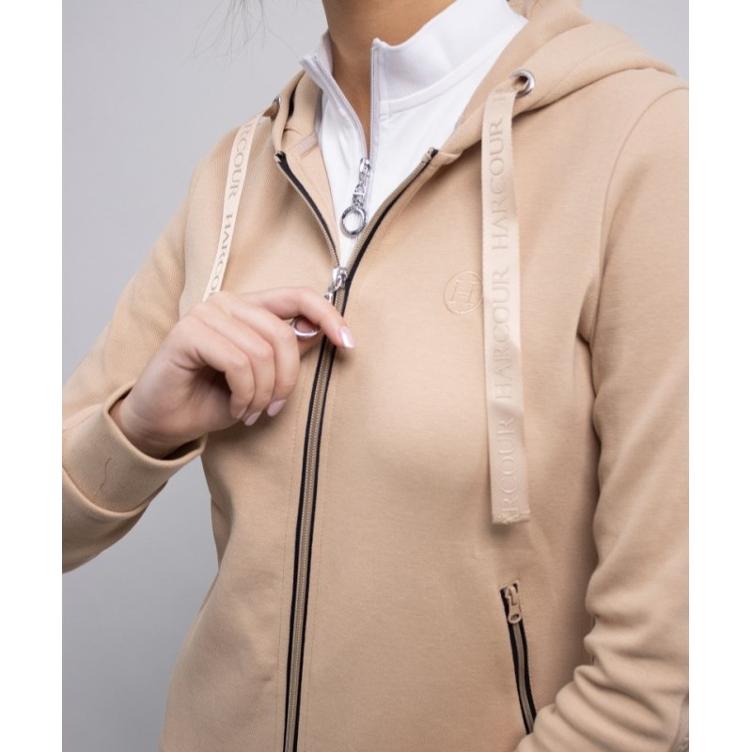 Harcour Zip-Hoodie Sultan-sand - 0