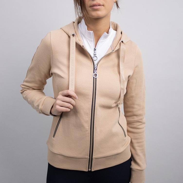 Harcour Zip-Hoodie Sultan-sand