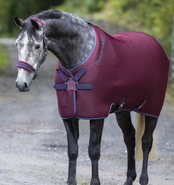 Horseware Rambo Airmax Cooler Disc Front-burgundy