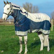 Horseware Rambo Summer Series Turnout-grey/navy