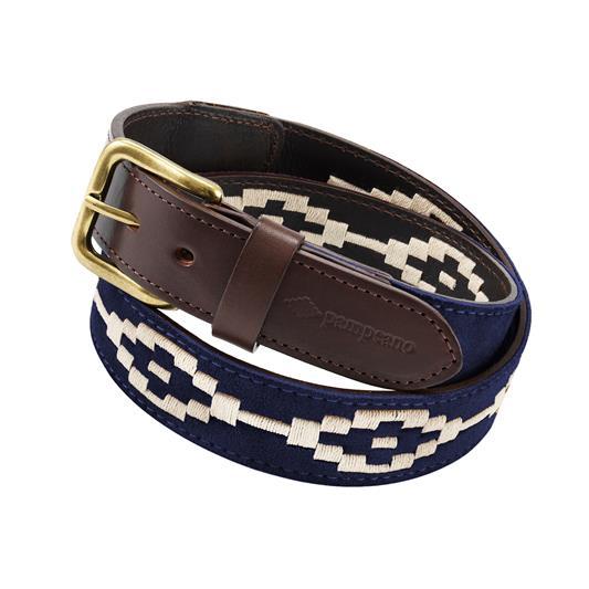 Pampeano Pologürtel Confianza-navy suede