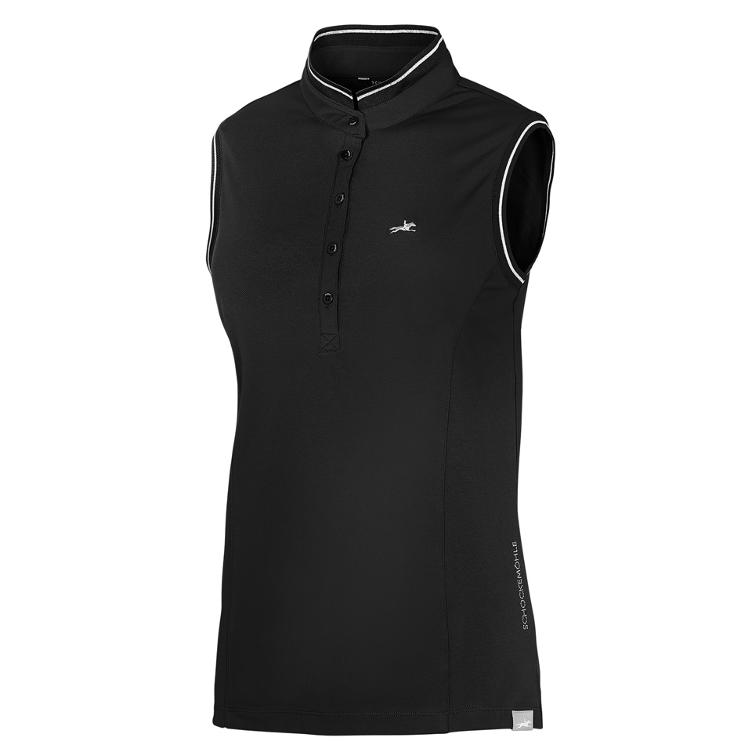 Schockemöhle Poloshirt ärmellos Hanna Style-black