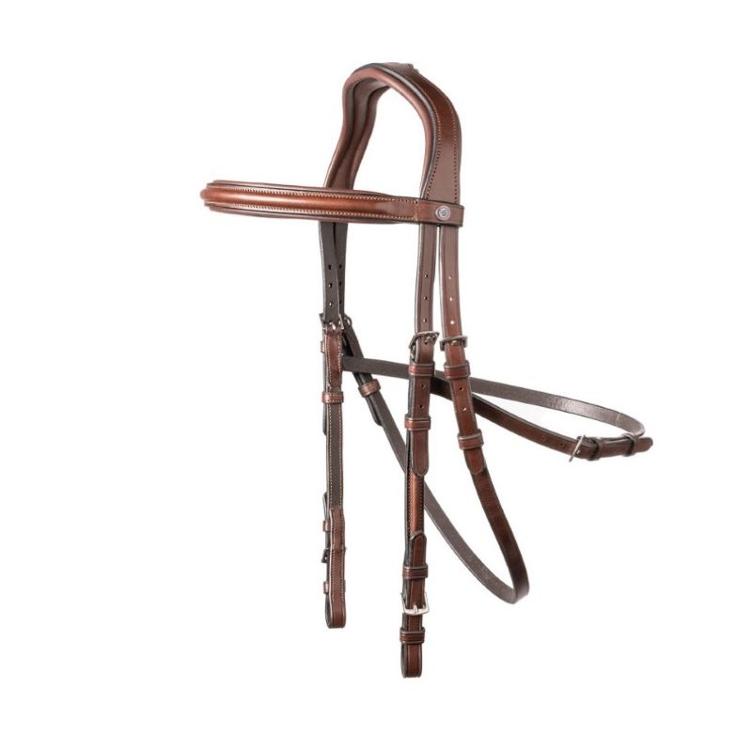 Trust Hackamore Zaum Hickstead-brown/silver